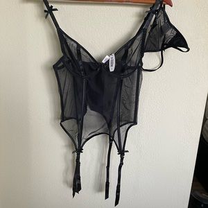 ❗️Corset Bodice Garter Set, Black XS NWT❗️❗️❗️💋